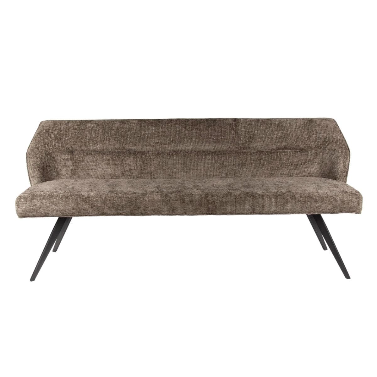 Esszimmersofa aus Samt mit Steppnähten – Hoher Sitzkomfort für stilvolle Esszimmer 2