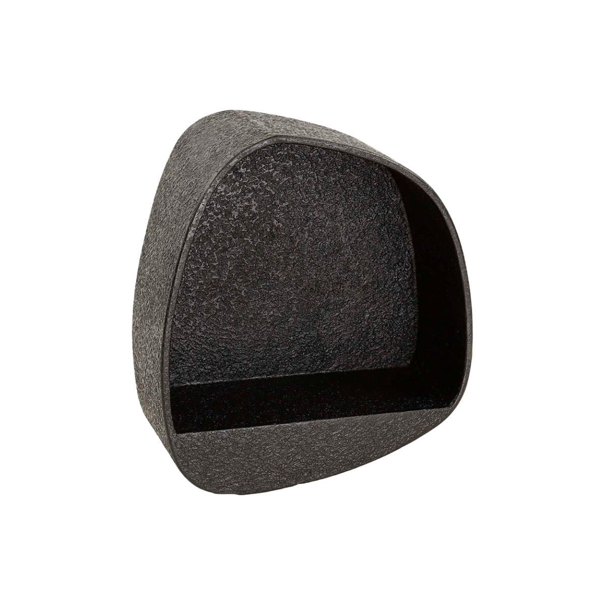 Wandregal aus flüssigem Metall Grau 44 x 21 x 48 cm – Modernes Regal zum Kombinieren für jeden Raum 4