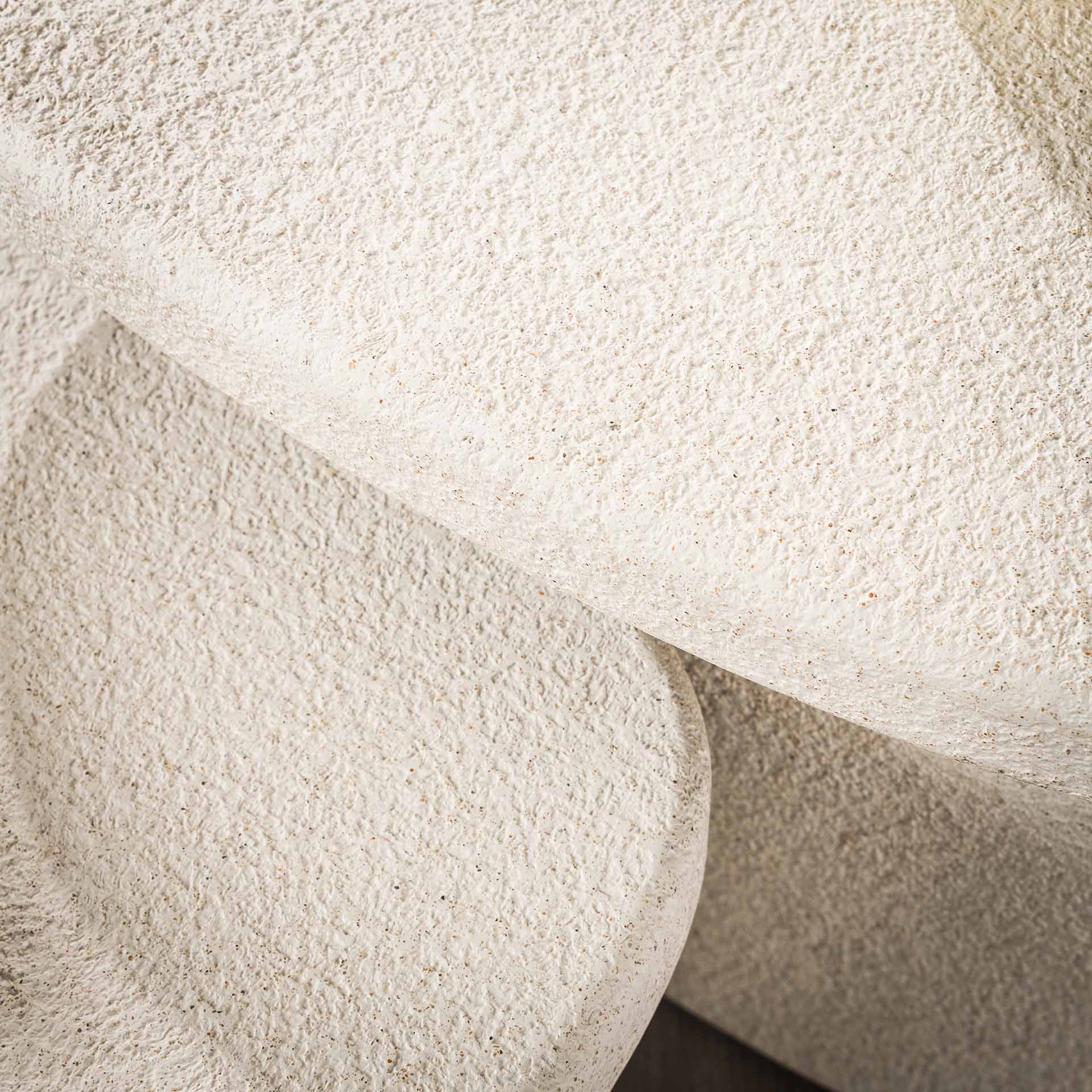 Couchtisch Set 2er aus Marmorverbundstoff – 57 x 44 x 40 cm, Flexibles Design für modernes Wohnen 2