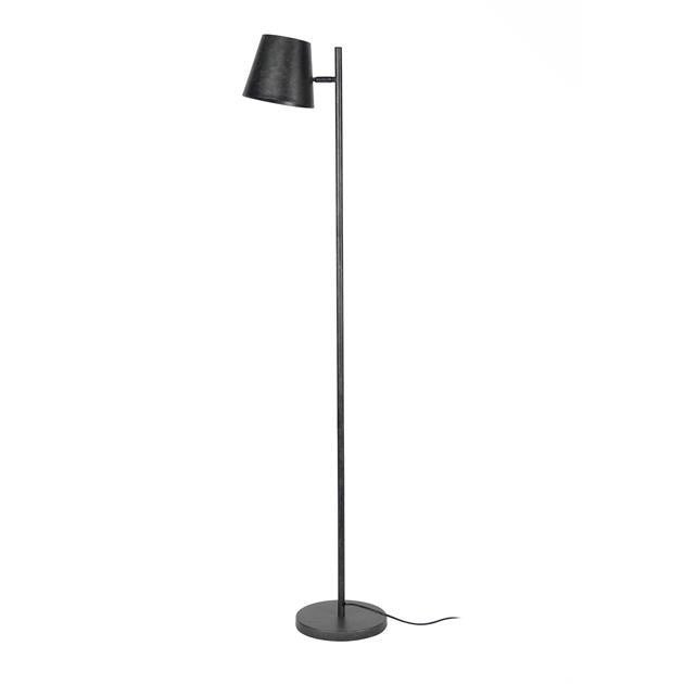 Verstellbare Stehlampe Sienna 150 cm aus Metall in Anthrazit – Industrielle Stehleuchte mit stabiler Basis 4